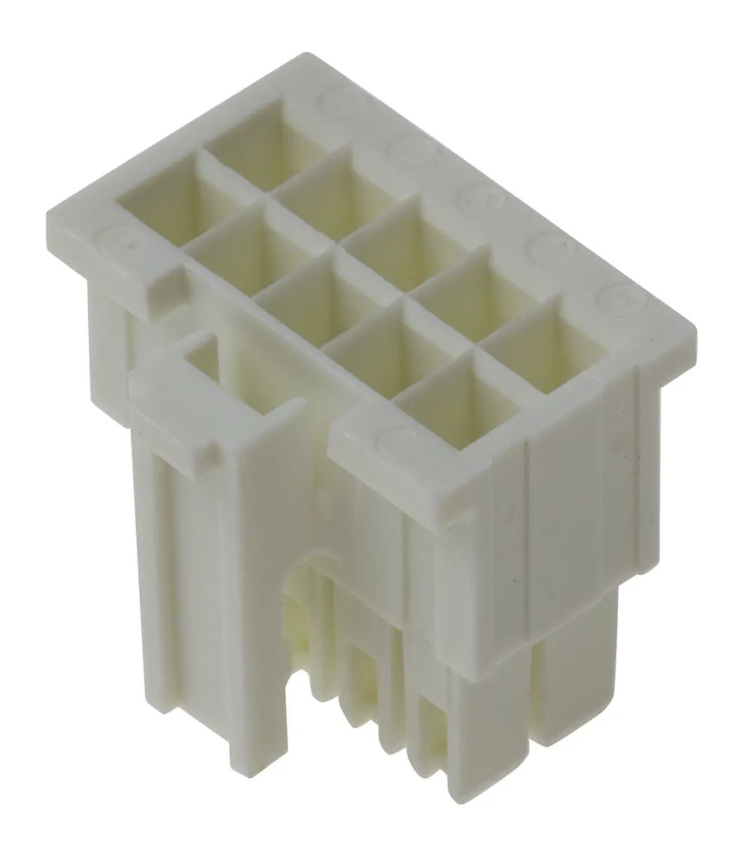 Produktfoto 1 von Samtec IPD1 Stecker Crimpsteckverbinder-Gehäuse 2.54 mm, 10-polig / 2-reihig Gerade, Kabel für FFC-Steckverbinder,