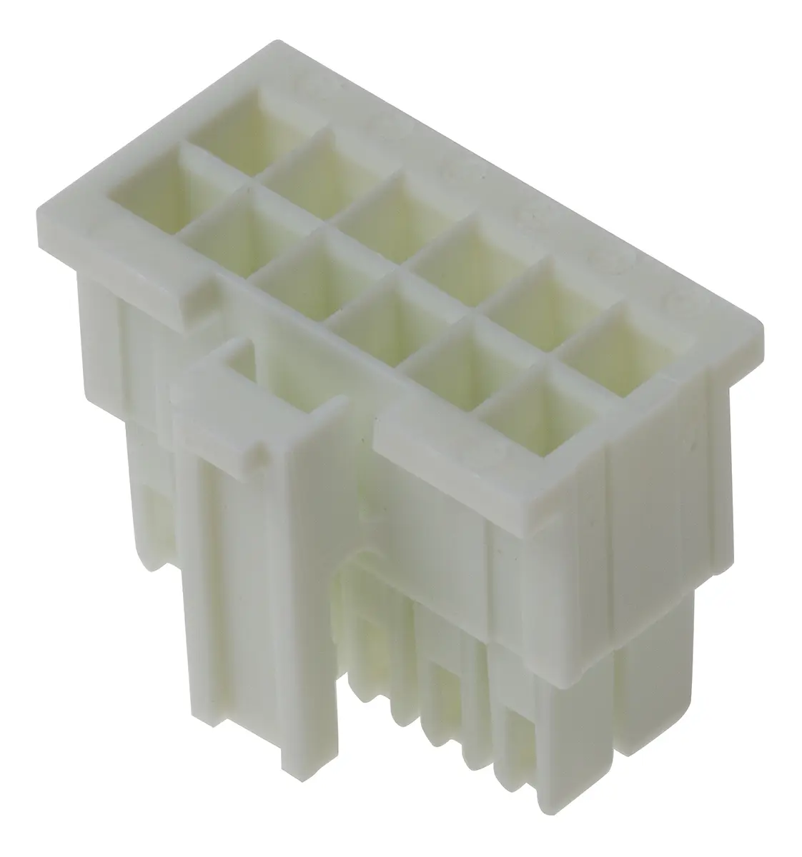 Produktfoto 1 von Samtec IPD1 Stecker Crimpsteckverbinder-Gehäuse 2.54 mm, 12-polig / 2-reihig Gerade, Kabel für FFC-Steckverbinder,