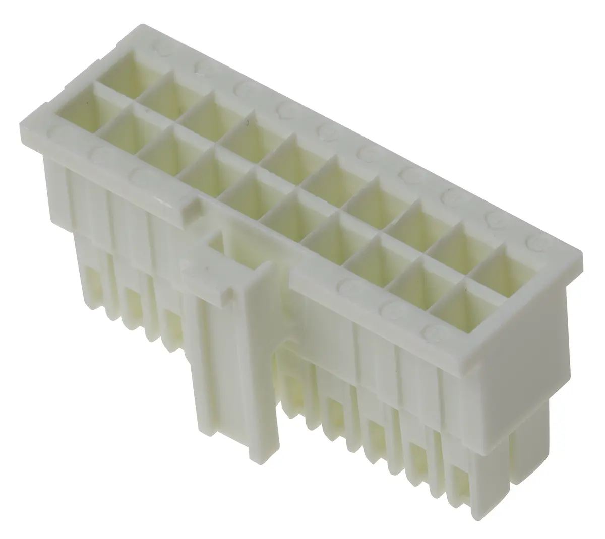 Produktfoto 1 von Samtec IPD1 Stecker Crimpsteckverbinder-Gehäuse 2.54 mm, 20-polig / 2-reihig Gerade, Kabel für FFC-Steckverbinder,
