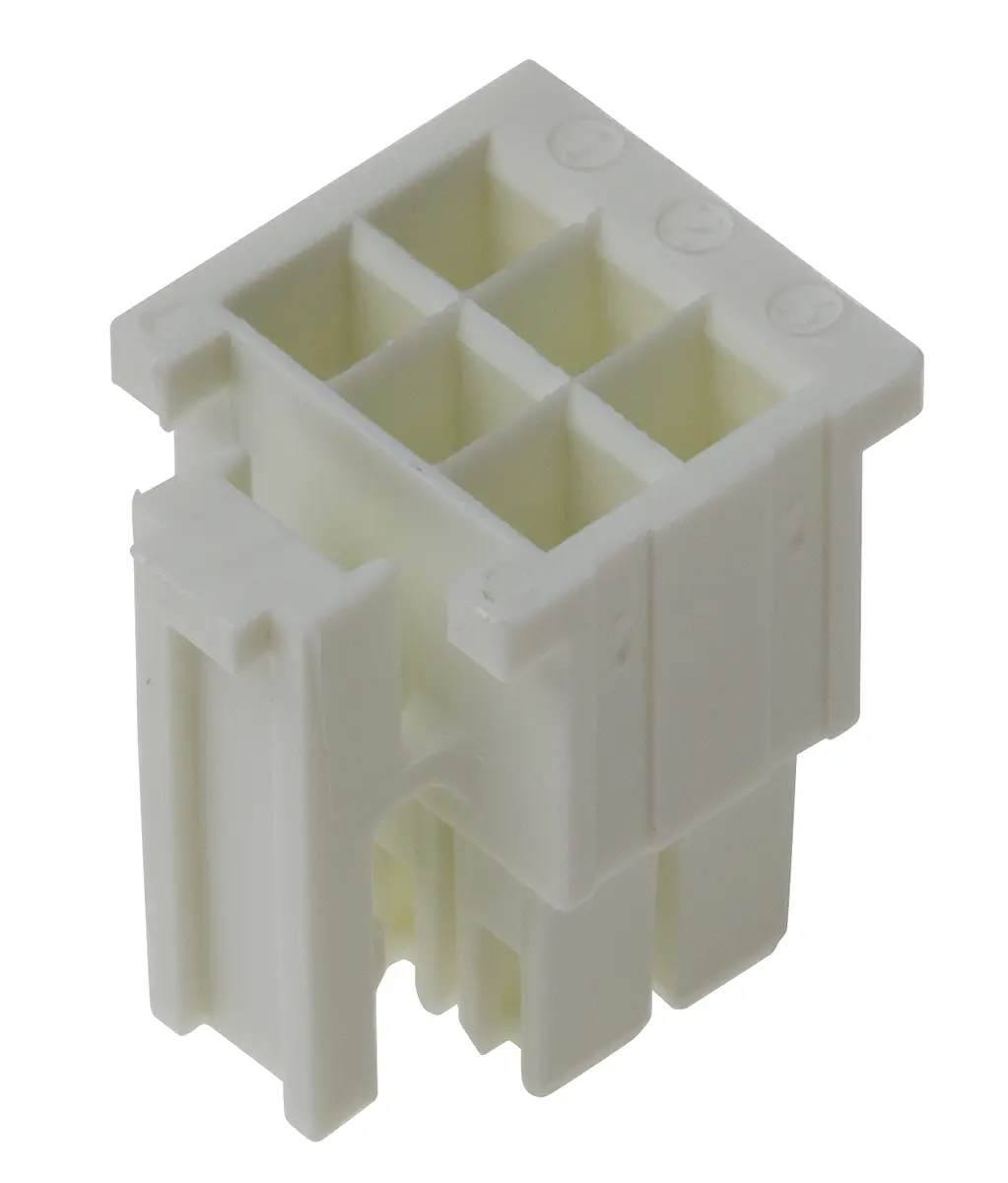 Produktfoto 1 von Samtec IPD1 Stecker Crimpsteckverbinder-Gehäuse 2.54 mm, 6-polig / 2-reihig Gerade, Kabel für FFC-Steckverbinder,
