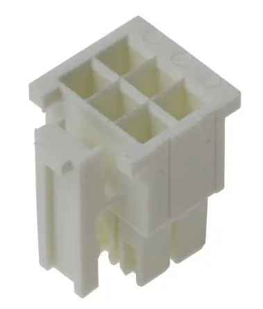 Produktfoto 1 von Samtec IPD1 Stecker Crimpsteckverbinder-Gehäuse 2.54 mm, 6-polig / 2-reihig Gerade, Kabel für FFC-Steckverbinder,