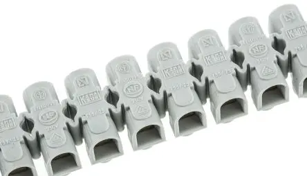 Produktfoto 1 von Legrand Suprem 960 Polypropylen Klemmblock ohne Sicherung 25A Grau 12-polig Schraubbefestigung 6mm²