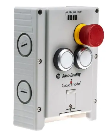 Produktfoto 1 von Allen Bradley Guardmaster, 442G Magnetverriegelungsschalter Entriegelungsfähig Betätiger inklusive, mit RFID-Kodierung