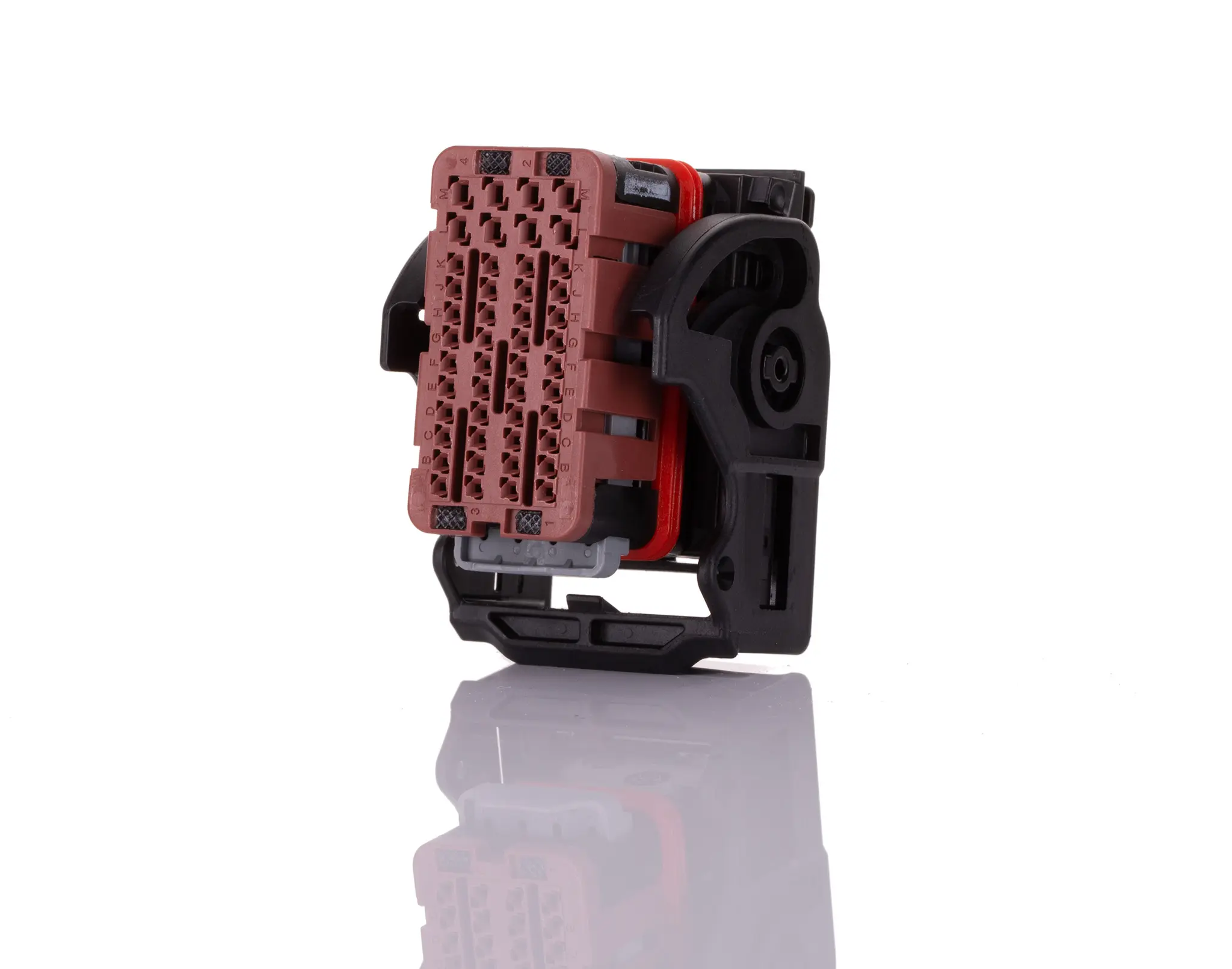 Produktfoto 1 von Molex CMC  Automotive, Kfz-Steckverbinder, Buchsengehäuse, Buchse, 48-polig, Braun / 4-reihig, 12A