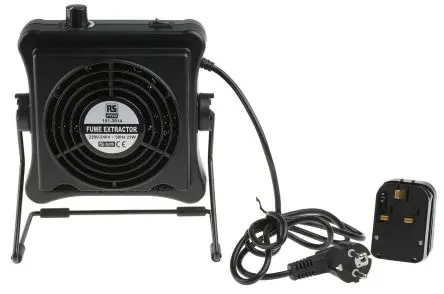 Produktfoto 1 von RS PRO Lötrauch-Absauger, 23 W / 240 V ac