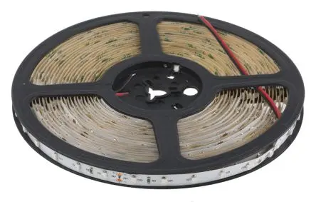 Produktfoto 1 von RS PRO LS LED-Streifen, Rot, 10 m x 8 mm 24V 60LEDs/M, 240 lm/m IP20 4.8 W/M