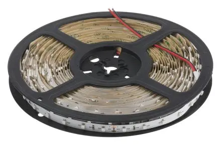 RS PRO LS LED-Streifen, Gelb, 10 m x 8 mm 24V 60LEDs/M, 150 lm/m IP20 4.8 W/M