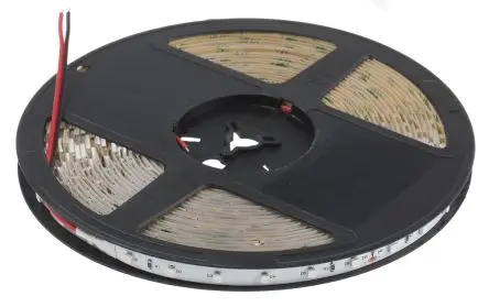 Produktfoto 1 von RS PRO LS LED-Streifen, Blau, 10 m x 8 mm 24V 60LEDs/M, 40 lm/m IP20 4.8 W/M
