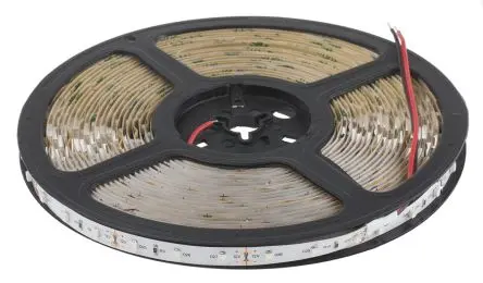 Produktfoto 1 von RS PRO LS LED-Streifen, Blau, 10 m x 8 mm 12V 60LEDs/M, 40 lm/m IP20 4.8 W/M