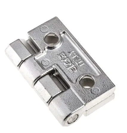 Produktfoto 1 von Elesa Edelstahl Scharnier Stift Schraubbefestigung Freischwingend, 6 mm x 50mm x 50 mm