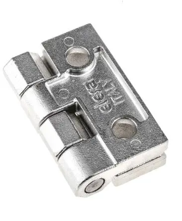 Produktfoto 1 von Elesa Edelstahl Scharnier Türbandscharnier Freischwingend, 8mm x 60mm x 60mm