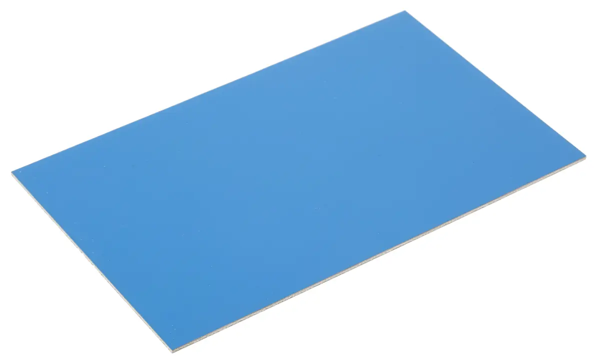 Produktfoto 1 von Fortex 457 mm Kupferkaschierte Platine Epoxid Glasfaser-Laminat, Kupfer 35 μm, 1-seitig 305 mm
