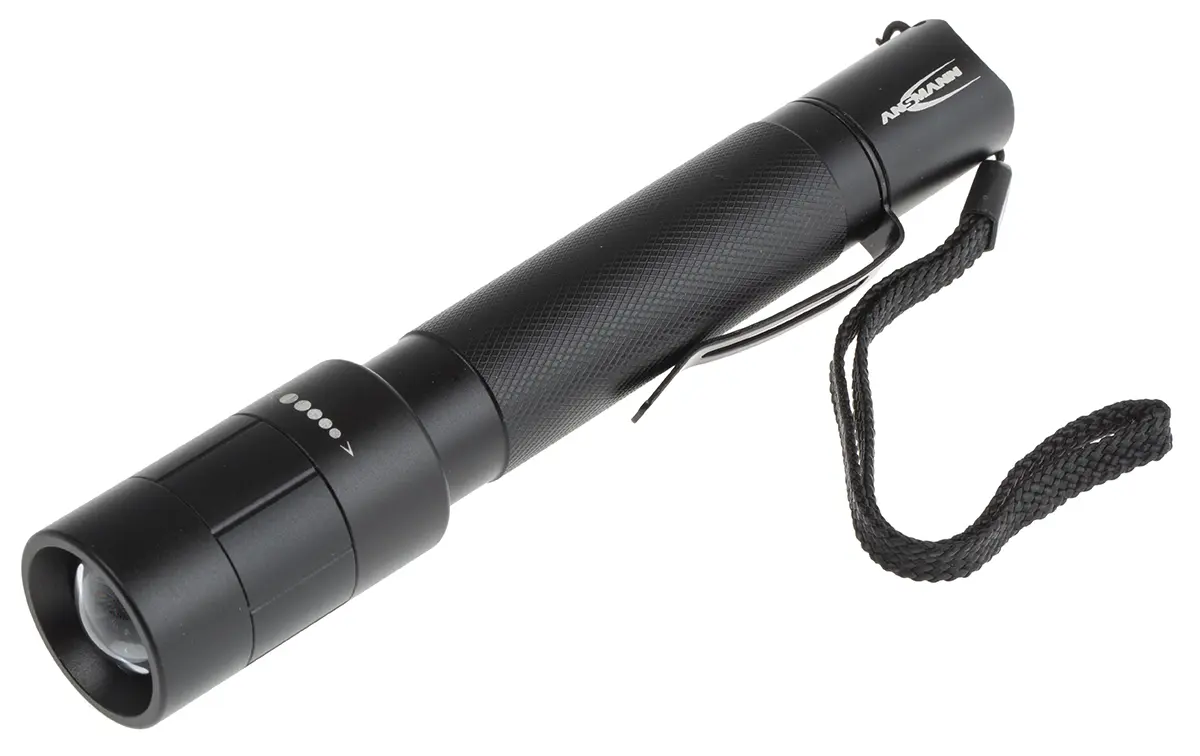Produktfoto 1 von Ansmann Taschenlampe LED Schwarz, 240 lm / M200F, 164 mm