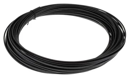 Produktfoto 1 von RS PRO LWL-Kabel 2 m 1-Fasern, Polyethylen Schwarz 980 μm