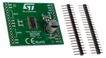 Produktfoto 1 von STMicroelectronics VNH7070AS, VNH7100AS Evaluierungsplatine, VNH7070AS Evaluierungsboard Motortreiber, für H-Brücke