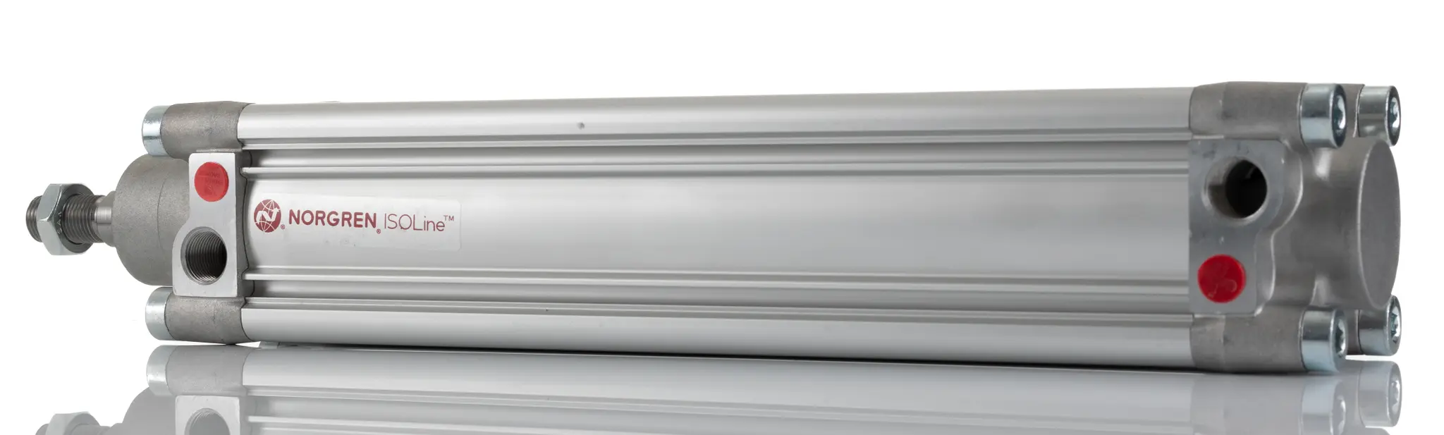 Produktfoto 1 von Norgren PRA 802 Pneumatikzylinder 250 mm Doppeltwirkend, Bohrung Ø 63 mm, bis 12 bar