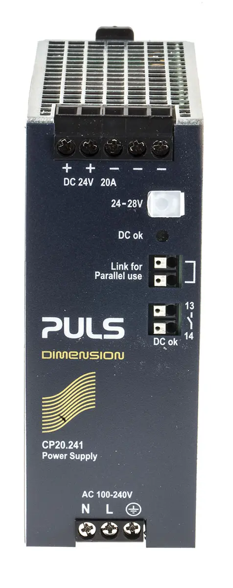 Produktfoto 1 von PULS CP DIN-Schienen Netzteil Getaktet 24V dc / 20A 480W 230V ac