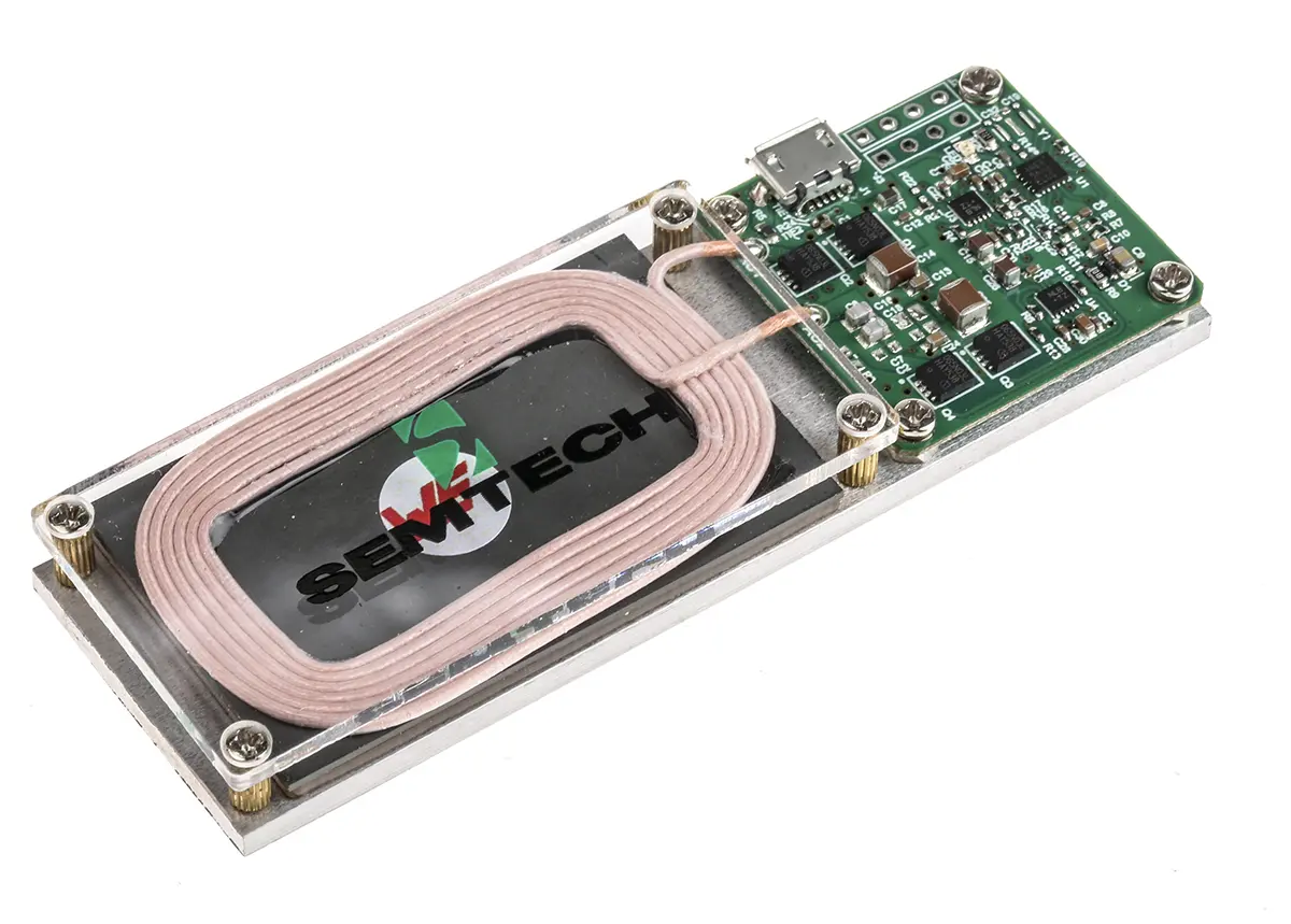 Produktfoto 1 von Semtech TSWITX-5V2-EVM Entwicklungsbausatz Spannungsregler, Wireless Power Evaluierungskit Mehrgeräte-Übertrager, für
