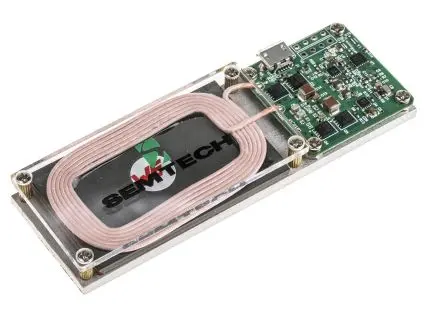 Semtech TSWITX-5V2-EVM Entwicklungsbausatz Spannungsregler, Wireless Power Evaluierungskit Mehrgeräte-Übertrager, für
