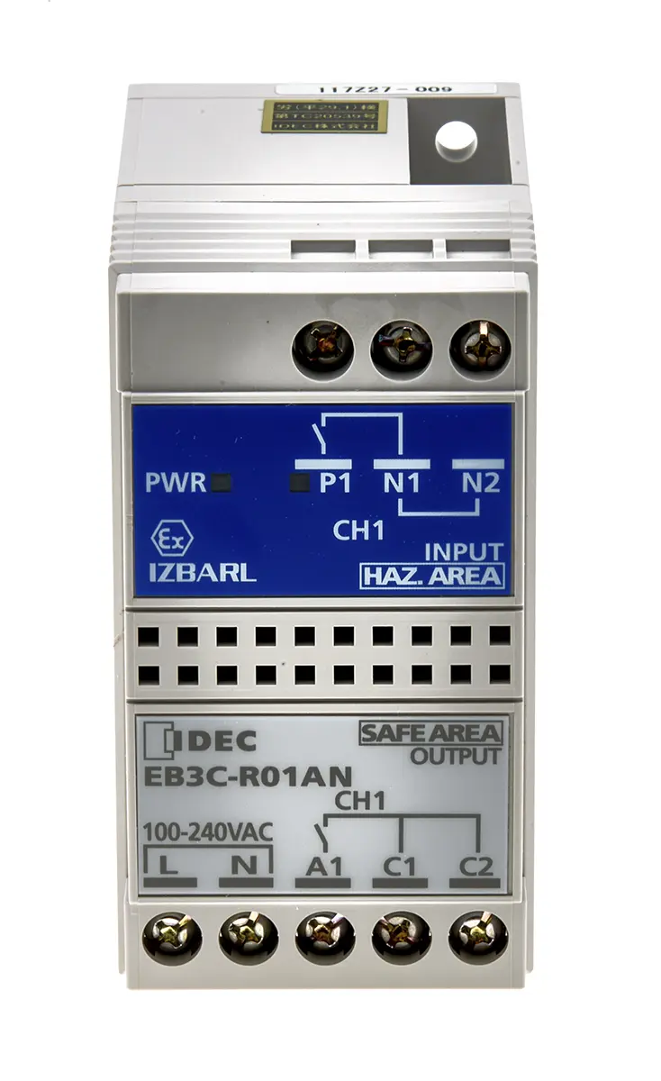 Produktfoto 1 von Idec Zenerbarriere 1-kanalig 100/240 V ac ATEX