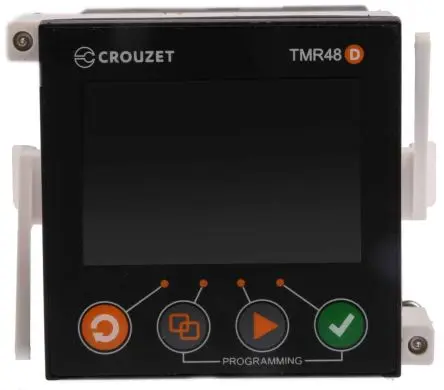 Produktfoto 1 von Crouzet Syr-Line Zeitrelais, Panel 240 V dc 24V ac, 240 V ac, 1 Kont. Multifunktion, 1-poliger Umschalter