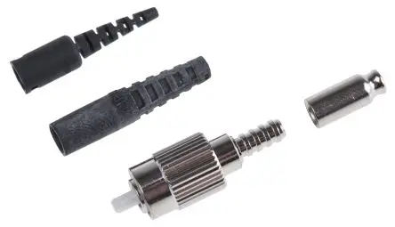Produktfoto 1 von Amphenol Socapex 944 LWL-Steckverbinder, FC - PC, Multimodus, Optischer Kunststoff, 128 μm, APC 0.3dB, ø 900 μm, Schwarz