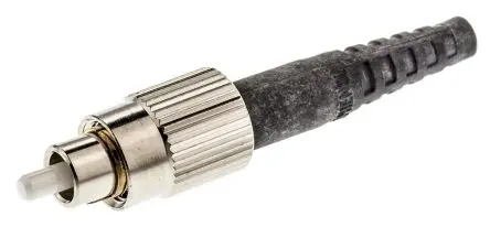 Produktfoto 1 von Amphenol Socapex 944 LWL-Steckverbinder, FC - PC, Multimodus, Simplex, PCF, 126 μm, APC 0.3dB, ø 900 μm, Schwarz