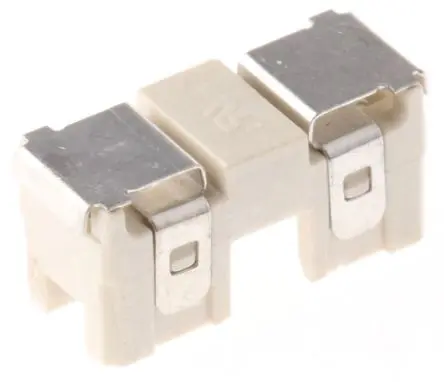 Produktfoto 1 von Schurter 12 mm SMD Sicherungsblock, 5A 125V ac/dc