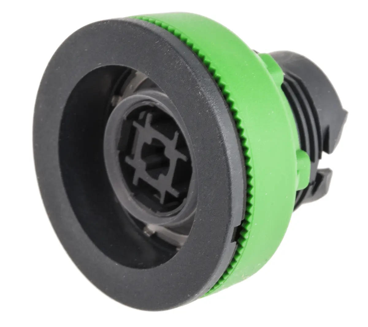 Produktfoto 1 von Schneider Electric Harmony XB5 Drucktastenkopf Ø 30 mm, Schwarz Tastend Rund Rund Kunststoff, IP66