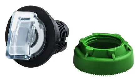 Produktfoto 1 von Schneider Electric Harmony XB5 Wählschalterkopf Beleuchtet 2-Positionen 30 mm Federrückstellung