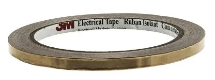 Produktfoto 1 von 3M 1181 Metallisches Band Leitfähig, 6.4mm x 16.5 m, Haftung 3.8N/cm