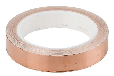 Produktfoto 1 von 3M 1181 Metallisches Band Leitfähig, 19.1mm x 16.5 m, Haftung 3.8N/cm