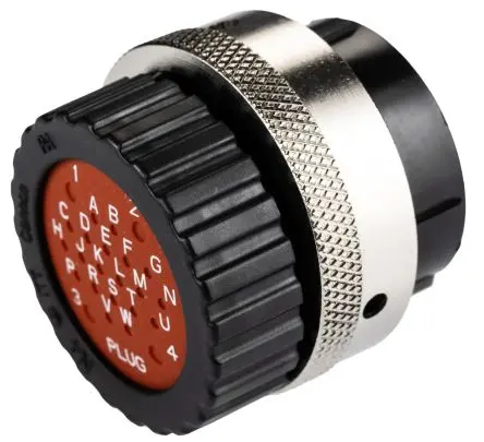 Produktfoto 1 von ITT Cannon Trident Neptune 24 mm Standard Rundsteckverbinder Stecker 24-polig Stecker 30A Kabel IP67