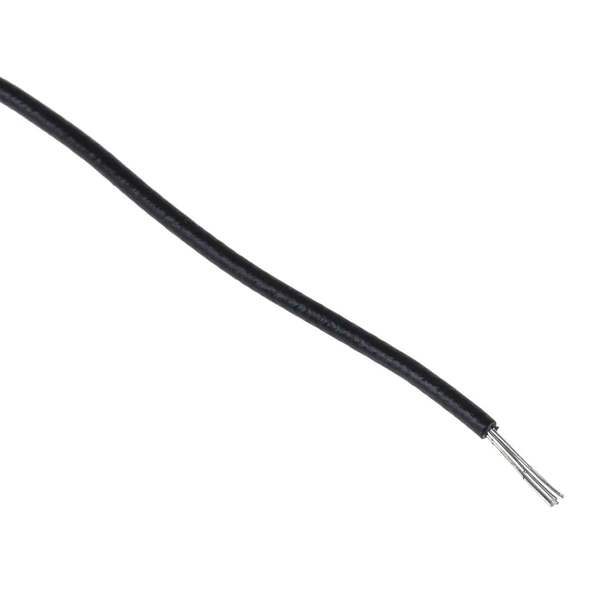Produktfoto 1 von Alpha Wire Premium Schaltdraht, 20 AWG 30 m Schwarz Ø 1.75 mm 10 Litzen