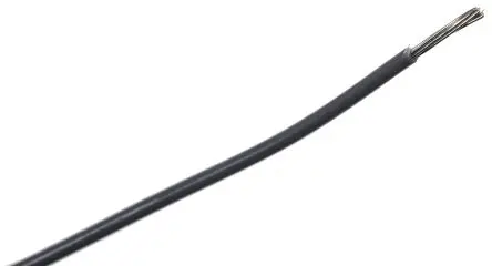 Produktfoto 1 von Alpha Wire Hookup Wire PVC Schaltdraht, 22 AWG 30 m Grau Ø 1.27 mm 7 Litzen Polyvinylchlorid