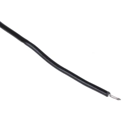 Produktfoto 1 von Alpha Wire Hookup Wire PVC Umweltbeständige Leitungen 30 m Schwarz 7 Litzen Polyvinylchlorid