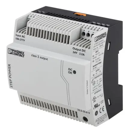 Produktfoto 1 von Phoenix Contact STEP POWER DIN-Schienen Netzteil Geschalteter Modus 250 V dc, 305V ac Wechselstrom/Gleichstrom / 3.5 A