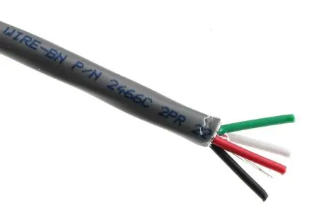 Produktfoto 1 von Alpha Wire Alpha Essentials Communication & Control Audiokabel 2-adrig Geschirmt, Außen-ø 4.32 mm Außen-ø