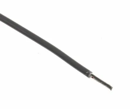 Produktfoto 1 von Alpha Wire Hookup Wire PVC Schaltdraht, 16 AWG 305 m Grau Ø 2.34 mm 26 Litzen