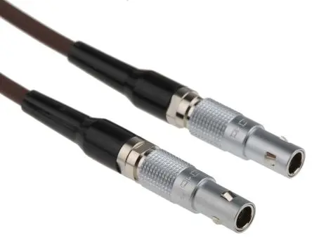 Produktfoto 1 von LEMO 00 S Koaxialkabel Stecker, 50 Ω Stecker, 2 m, LEMO