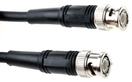 Produktfoto 1 von Atem BNC RG59B/U Koaxialkabel, Abgeschlossen, 75 Ω, 1 m, Aussen ø 6.15 mm Außen-ø , Schwarz