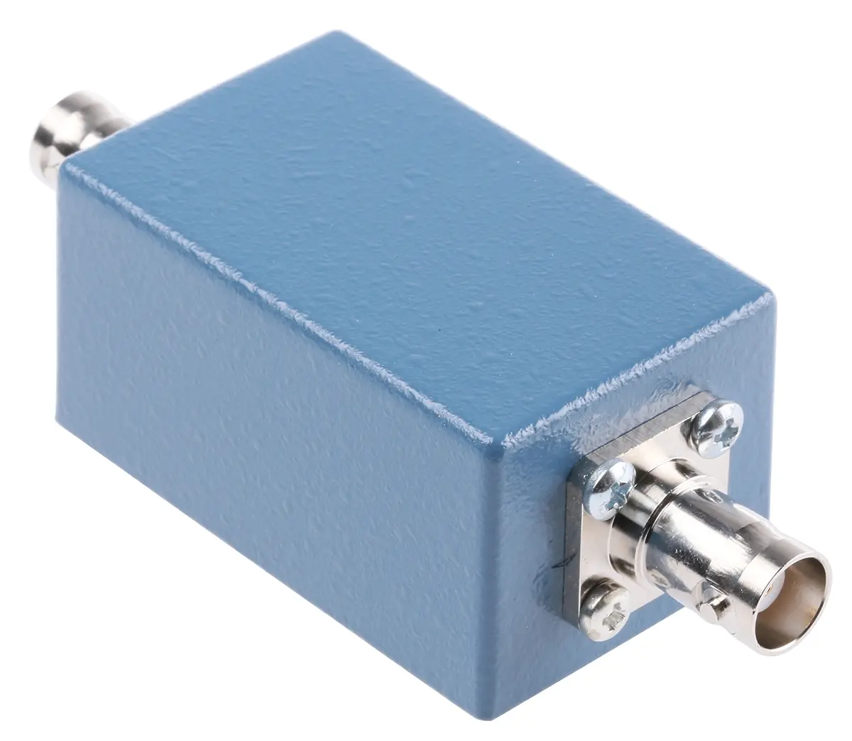 Produktfoto 1 von RS PRO Prüfkasten, 2x BNC-Buchse auf Buchse Blau