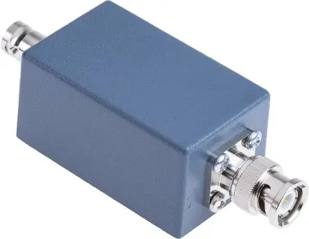 Produktfoto 1 von RS PRO Prüfkasten, 2x BNC Male/Female Blau
