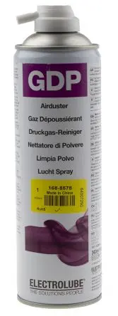Produktfoto 1 von Electrolube GDP High Power Druckluftspray Tetrafluorpropen (HFO) 400g / 342ml