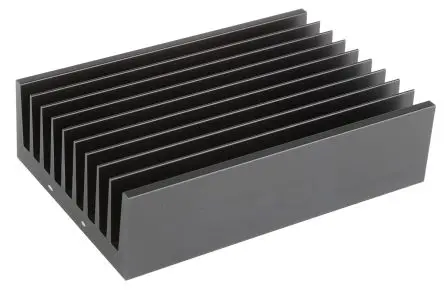 Produktfoto 1 von Fischer Elektronik SK 092 Kühlkörper für Universelle rechteckige Alu, 150 mm x 100mm x 40 mm