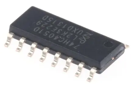 Produktfoto 1 von Nexperia Multiplexer/Demultiplexer, 16-Pin 1, SOIC, CMOS Multiplexer, DeMultiplexer, 10V- bipolar, 2 V- bipolar