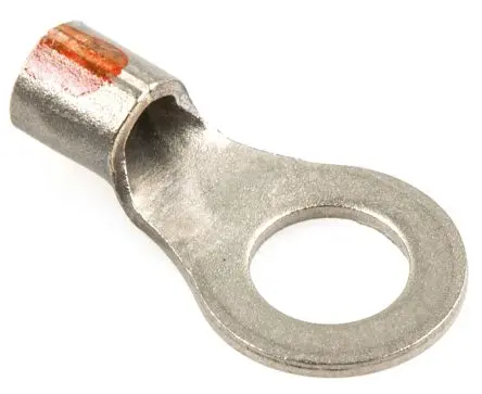TE Connectivity STRATO-THERM Ringkabelschuh, Unisoliert 16 AWG, 14 AWG max.AWG, aussen ø 8.71 mm, innen ø 5 mm, M5