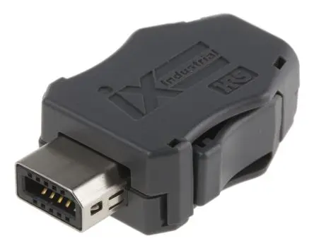Produktfoto 1 von Hirose IX40G-A-10S Stecker IX Industrial Steckverbinder, 1-Port 10-polig Abgeschirmt Kabel Gerade