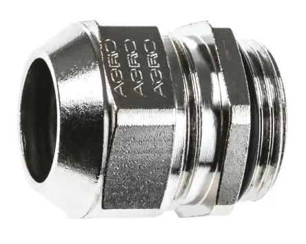 Produktfoto 1 von SES Sterling A1 Kabelverschraubung, PG13 Messing vernickelt Metallisch 8 mm/ 15 mm, IP68