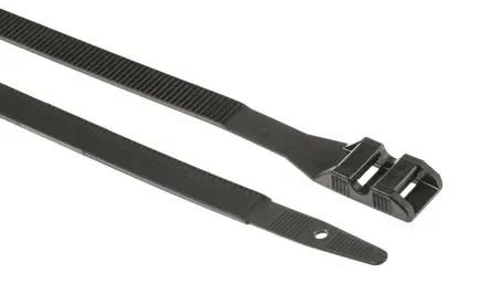 Produktfoto 1 von SES Sterling SM12 Polyamid 12 Kabelbinder Kabelbinder Schwarz 9mm x 265 mm
